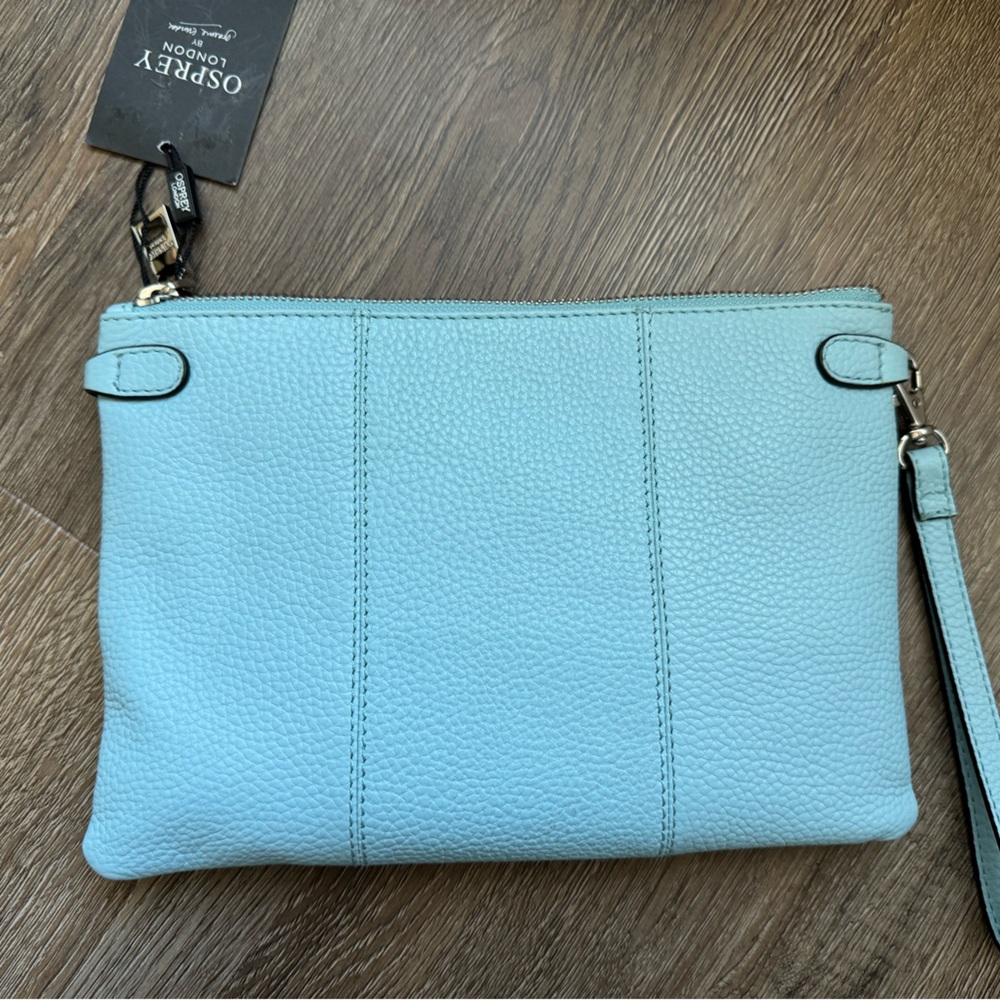 Osprey Robin Blue Leather Women's Bag
